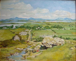 Connemara, Rosmuc County Mayo, Ireland oil painting by G S Thompson 1968