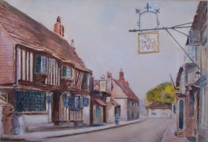 Alfristonby Noel Hill - watercolour