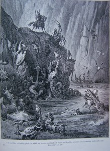Lake of Boiling Pitchby Gustave Dore