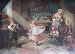 Dancing in Pinkunsigned & undated