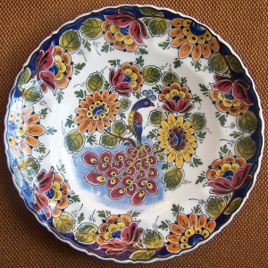 Royal Delft Plate by Henk van Wensveen