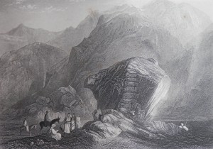 The Desert of Sinai drawn by JMW Turner E Finden sculpt