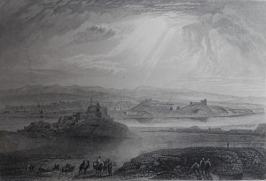 Nineveh drawing by JMW Turner W Radcliffe engraving
