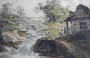Welsh River Scene by William Payne