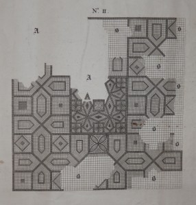 Mosaic II engraved by J Cole @ 1738