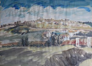 Avila, Spain by Mervyn Rowe 1965