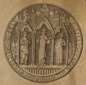 Sigillum of Ely Cathedral - side A