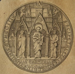 Sigillum of Ely Cathedral - side B