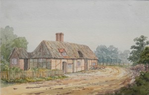 Barley Mow in Clifton Hampden by Thomas Bushby 1887