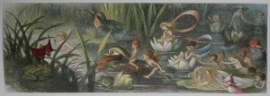 Water-Lillies and Water Fairies by Richard Doyle 1870