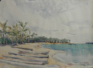 Karaitivu, Ceylon by M G Prater 1945