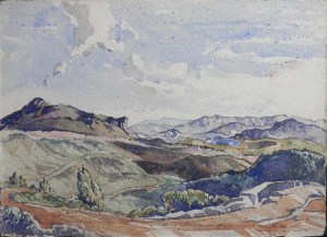 Nuwara Eliya, Ceylon by M G Prater 1945