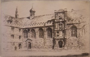 Wadham Quad by G Huardel-Bly