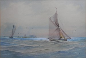 Pilot Cutters A-sail unknown artist late 19th - early 20th century