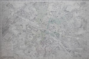 Plan Geometrique de la Plan de Paris by Charles Picquet @ 1837