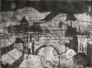 The Canal at Orsman Road by M. Brand @ 1976