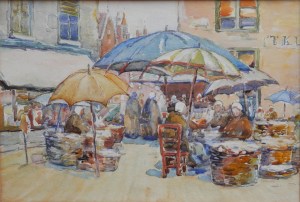 Market Place unsigned @ 1900