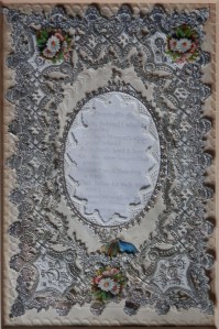 Valentine 4 - paper lace from the Victorian era