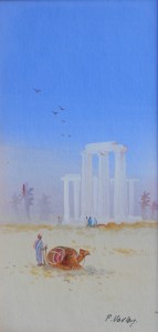 Desert Scene by Frederick Horsma Varley