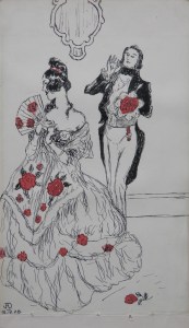 The Proposal - artist mongram and dated