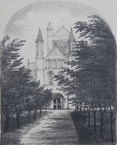 St. James the Great Church, Morpeth by unknown artist @ 1850
