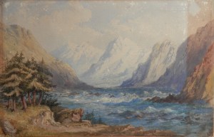 Mountain River initialed