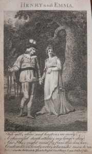Henry and Emma - drawn by Isaac Cruikshank - etched by Barlow @ 1793