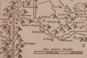Rempublicam Basileensem typometric map by Wilhelm Haas @ 1776