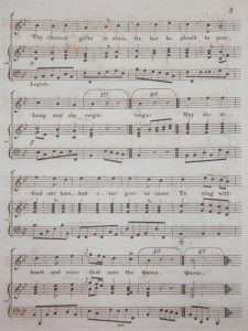 God Save The Queen published by J. Duff @ 1837