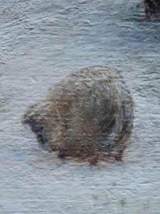 A Joyless Winter Day - Sheep after Joseph Farquharson @ 1883