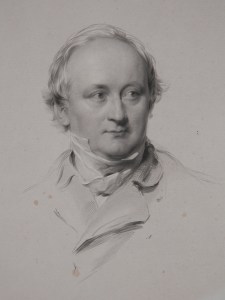 Christian Karl Josias von Bunsen - stipple engraving by JH Robinson after G Richmond @ 1859