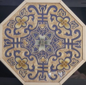 Gold thread work by unknown artist