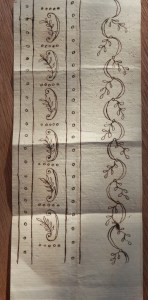 Robert Bloomfield - needlework face @ 1800