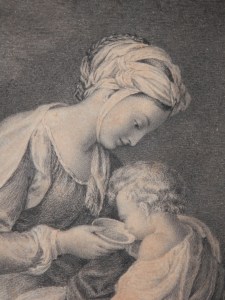 Hagar and Ishmael by unknown artist after Federico Barocci @ 19th century