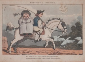 Fetching the Midwife published by Thomas McLean @ 1821