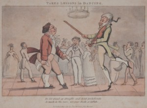 Takes Lessons in Dancing published by Thomas McLean @ 1821